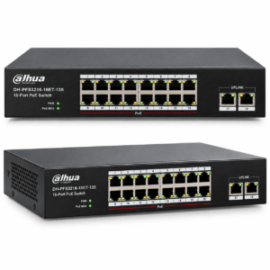 DH-PFS3218-16ET-135 — 16-Port PoE Switch